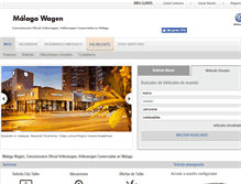 Tablet Screenshot of malagawagen.es